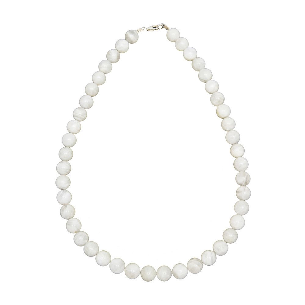 Collana in Pietra di Luna – Pietre sferiche