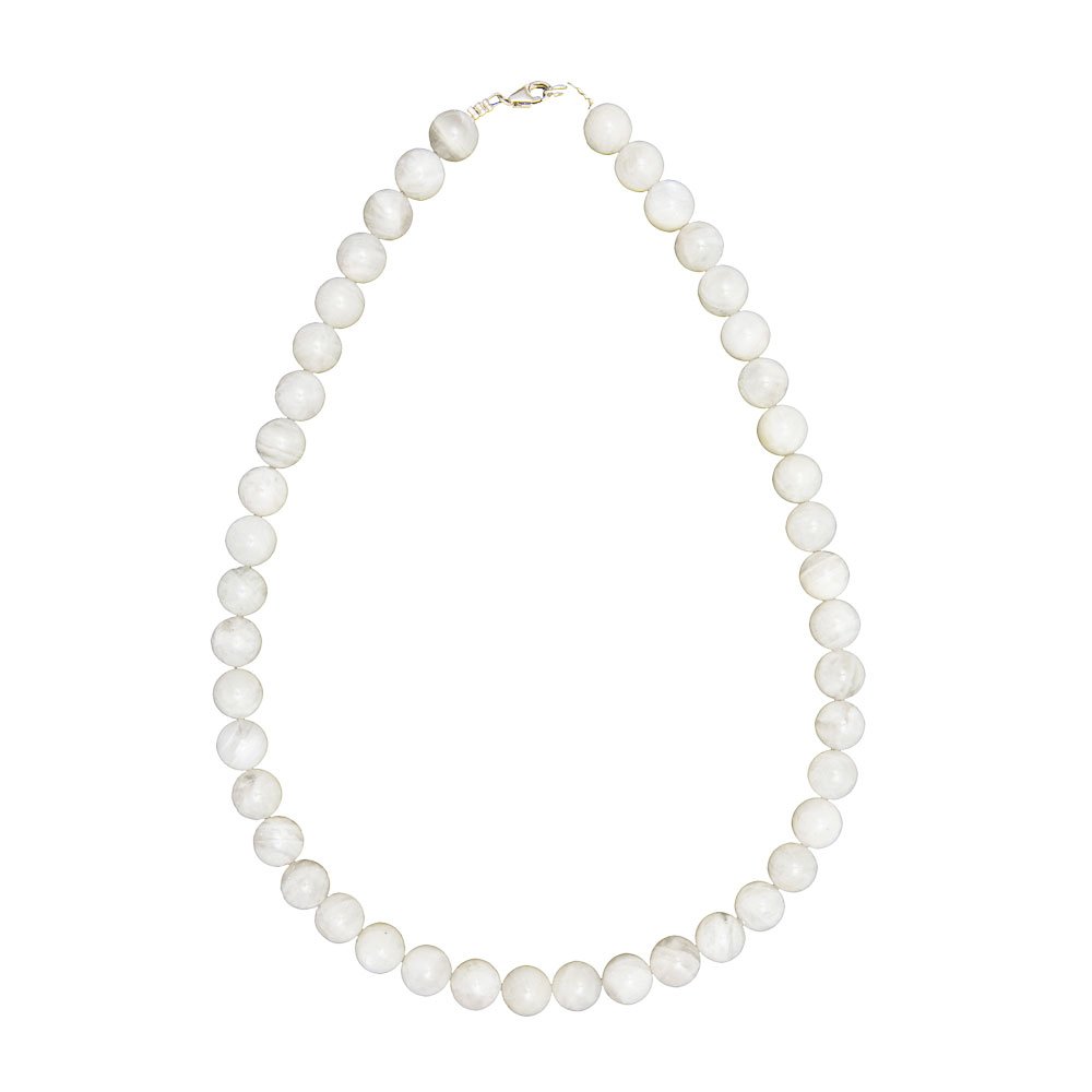 Collana in Pietra di Luna – Pietre sferiche