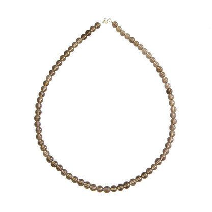 Collana in Quarzo Fumé – Pietre sferiche