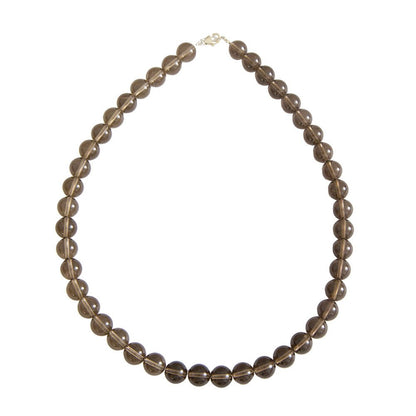 Collana in Quarzo Fumé – Pietre sferiche