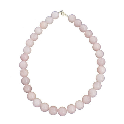 Collana in Quarzo Rosa – Pietre sferiche
