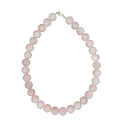 Collana in Quarzo Rosa – Pietre sferiche