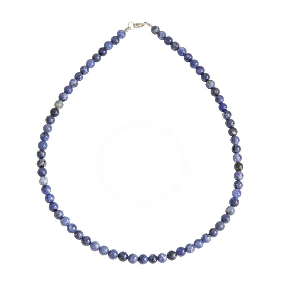 Collana in Sodalite – Pietre sferiche