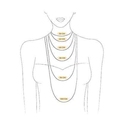 Collana in Agata Nera Zonata – Pietre sferiche