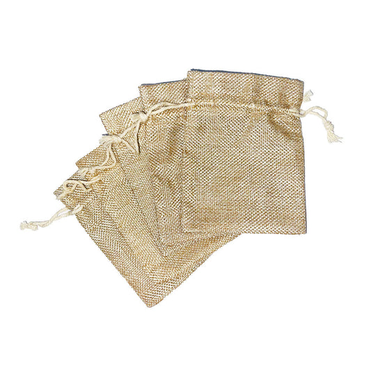 Set di 5 portamonete – Tela beige