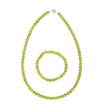 Set Olivina – Pietre con perline da 6 mm