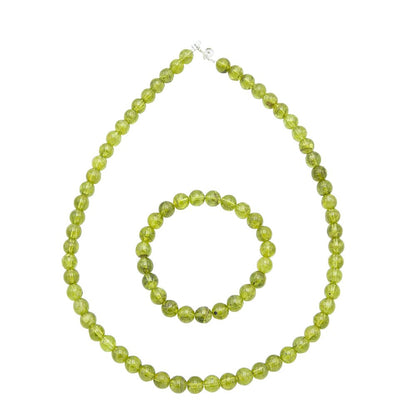 Set Olivina – Pietre con perline da 6 mm