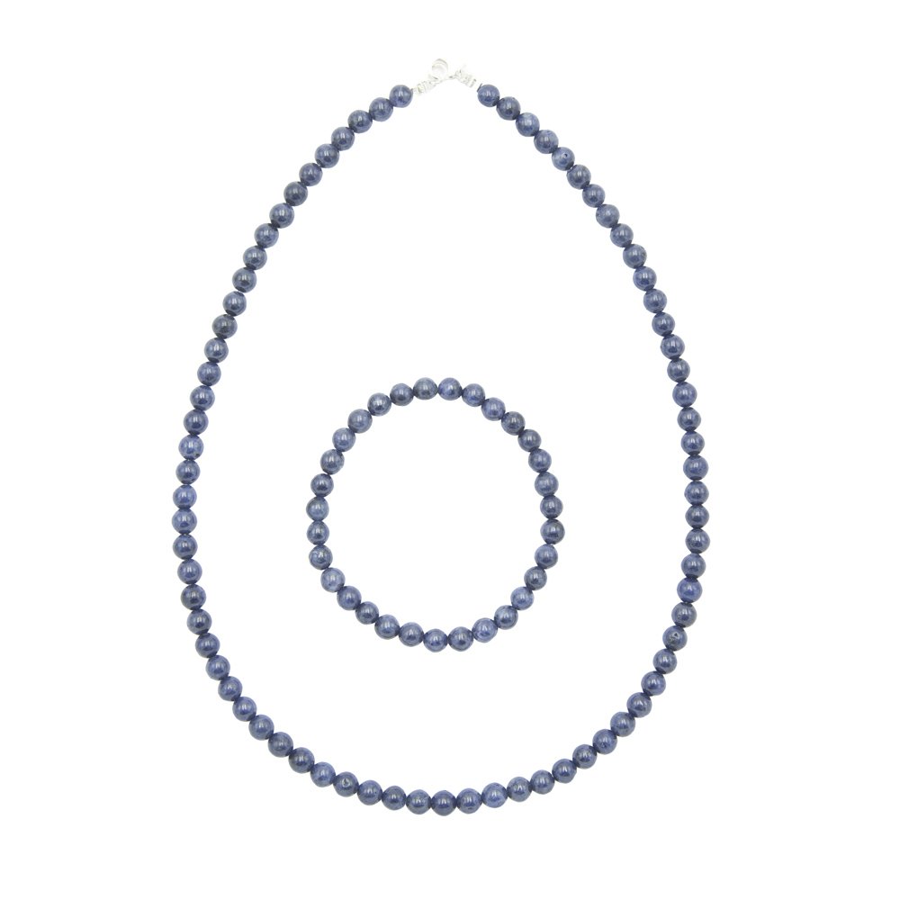 Set di Zaffiri – pietre con perline da 6 mm