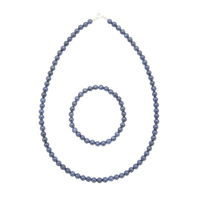 Set di Zaffiri – pietre con perline da 6 mm