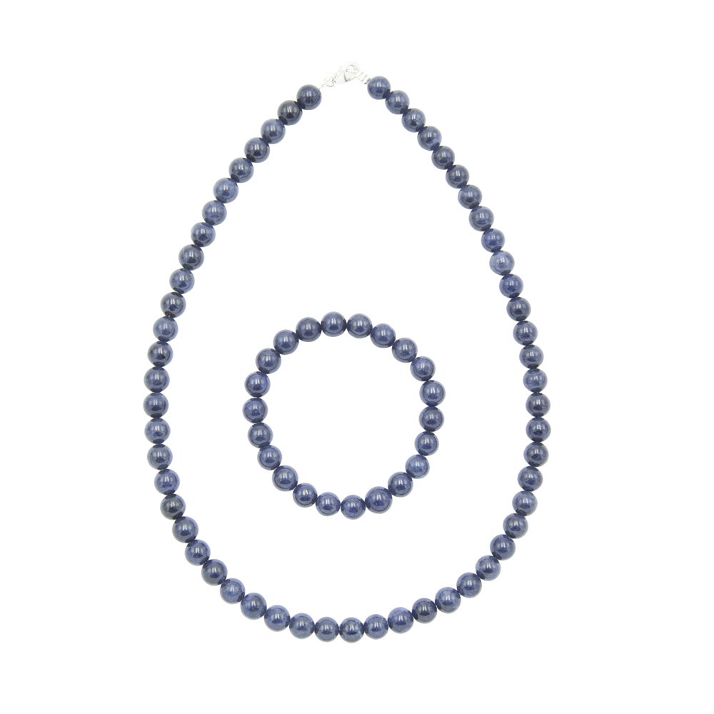 Set di Zaffiri – pietre con perline da 6 mm