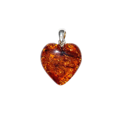 Ciondolo in Ambra – Piccolo cuore