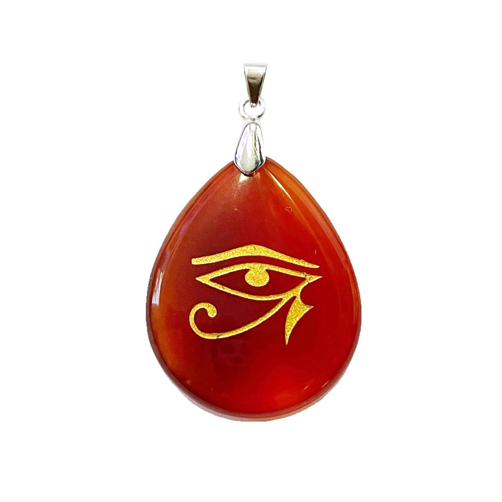 Ciondolo Corniola – Occhio di Horus