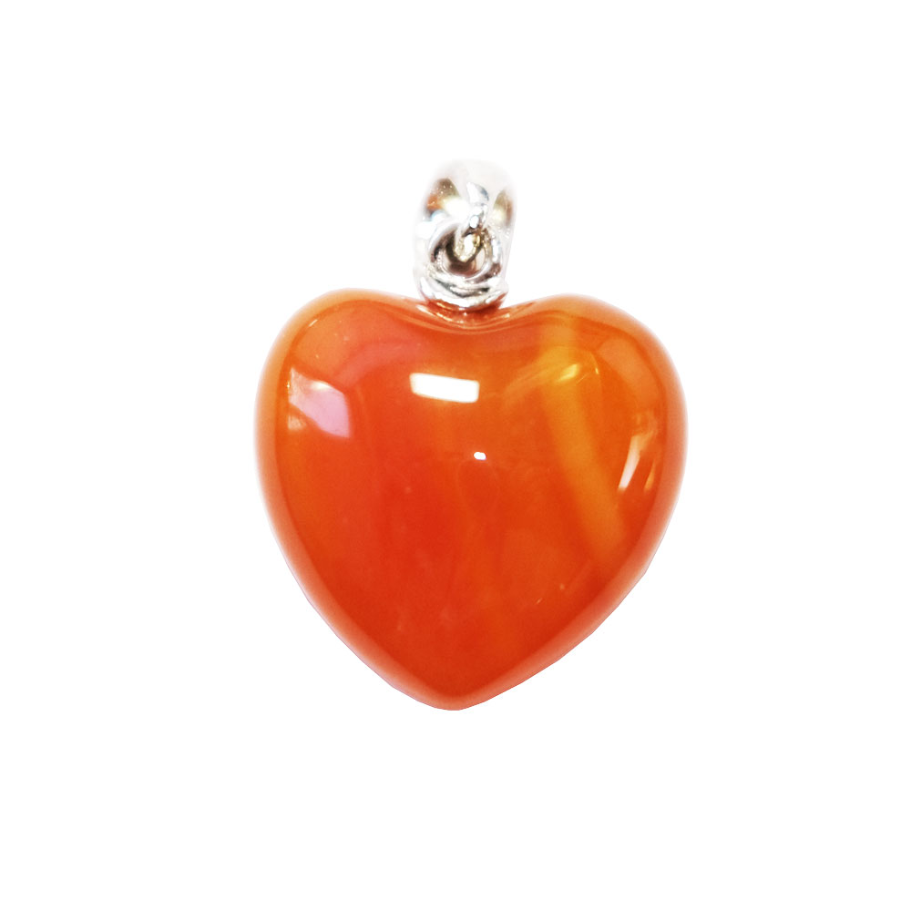 Ciondolo Corniola – Piccolo Cuore