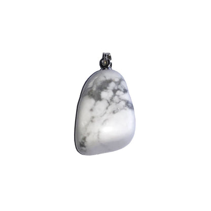 Ciondolo Howlite – Pietra Burattata