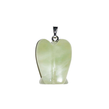 Ciondolo in Giada Verde – Angioletto