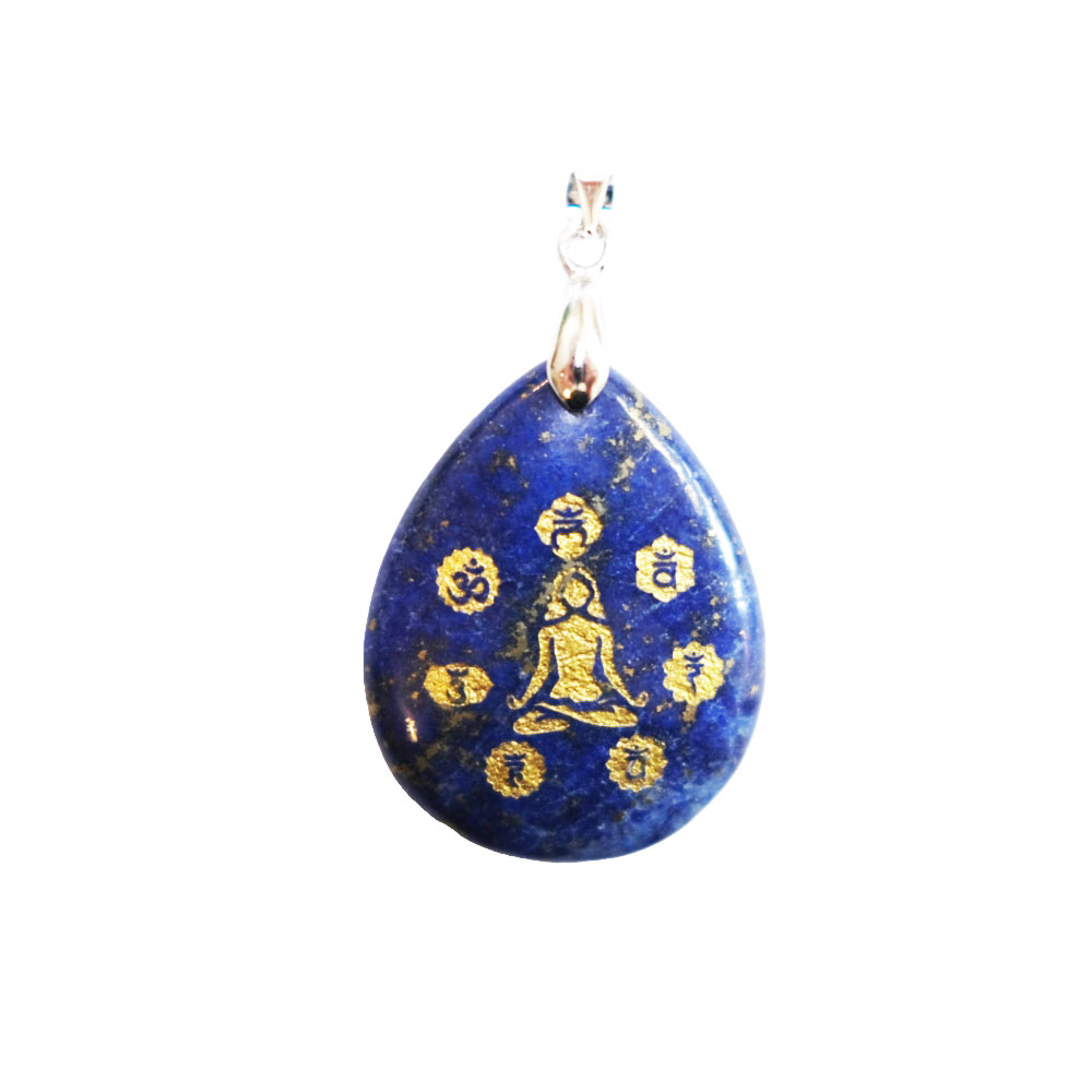Ciondolo lapislazzuli – Yoga 7 chakra