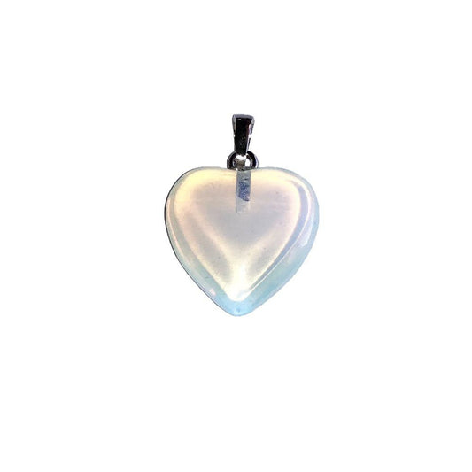 Ciondolo Opale Sintetico – Cuore Piccolo