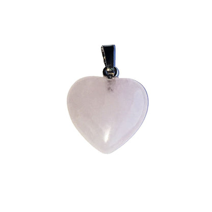 Ciondolo in Quarzo Rosa – Piccolo Cuore