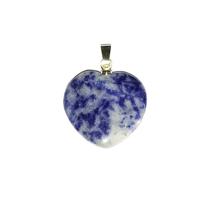 Ciondolo in sodalite – Cuore piccolo