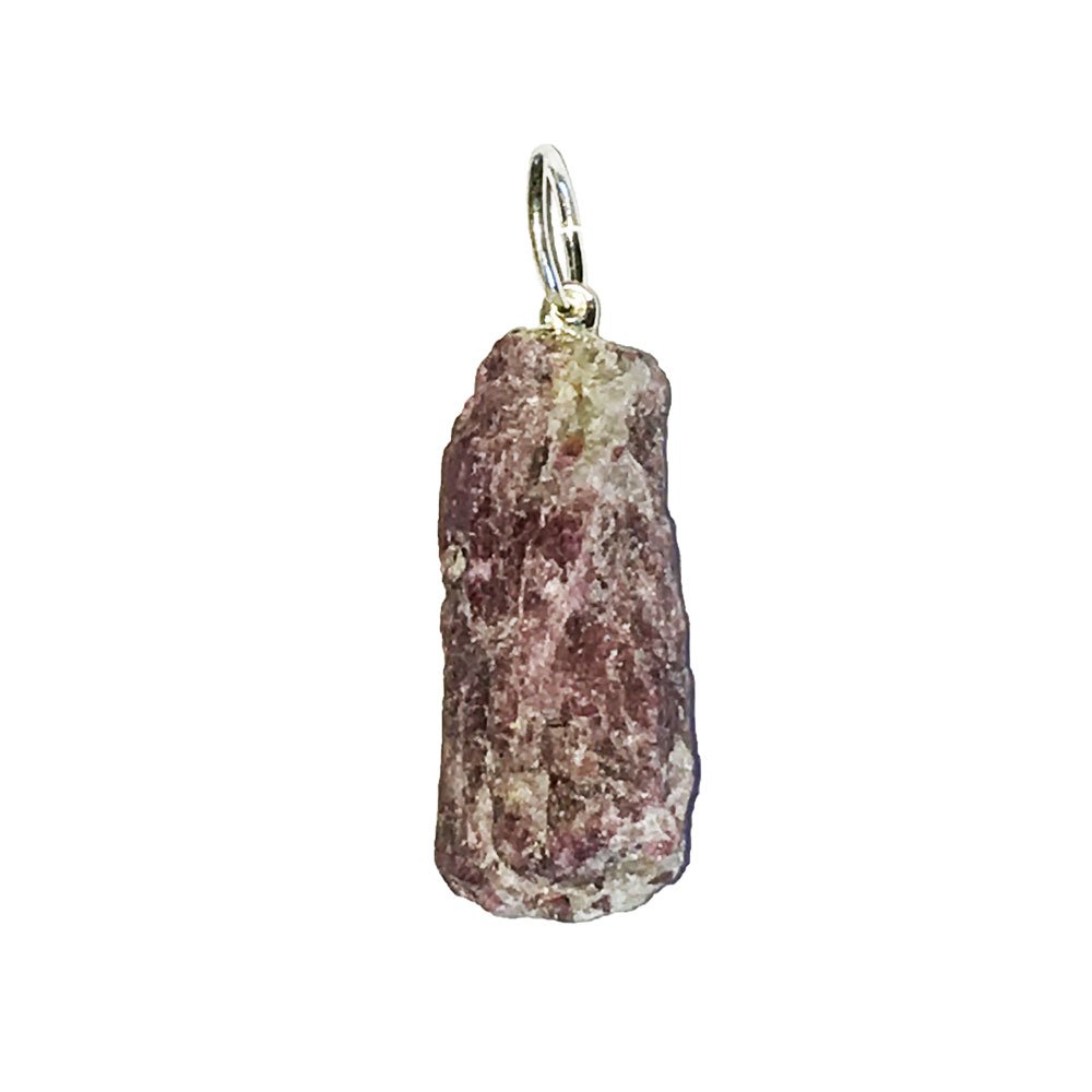 Ciondolo Tormalina Rosa – Pietra grezza