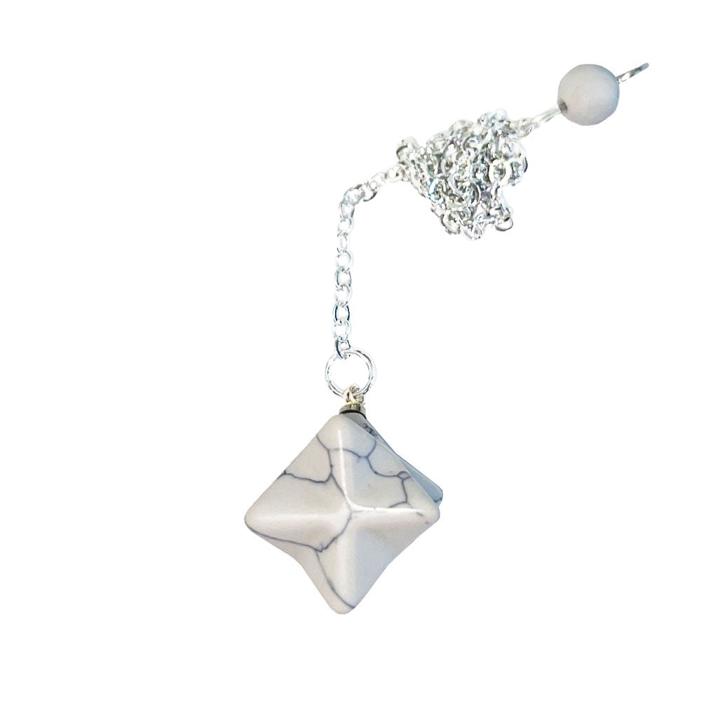 Pendolo di Howlite – Merkaba