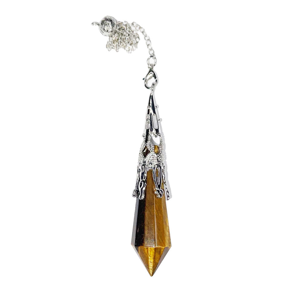 Pendolo Occhio di Tigre – Set di metallo