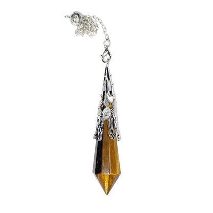 Pendolo Occhio di Tigre – Set di metallo
