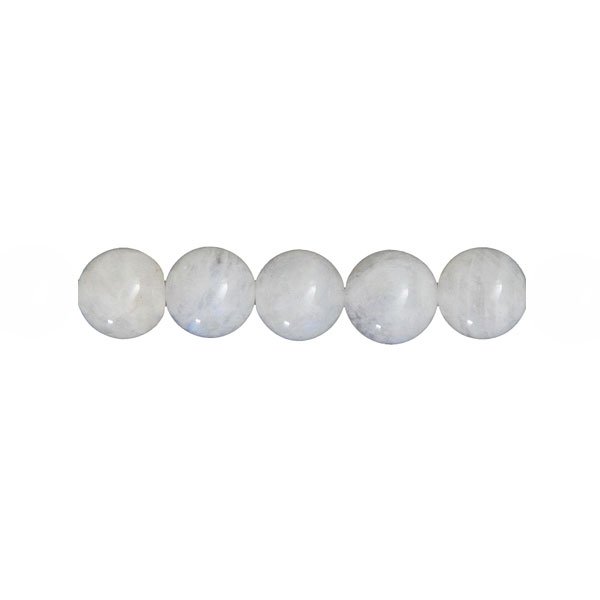 Filo di pietra di luna: pietre sferiche da 6 mm