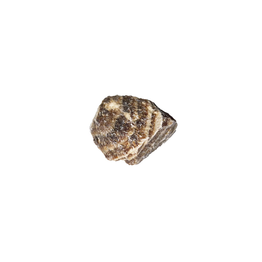 Pietra grezza di Aragonite marrone