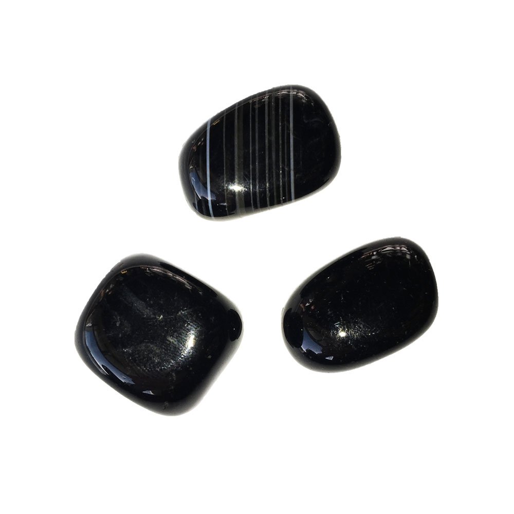 Pietra burattata di Agata Nera