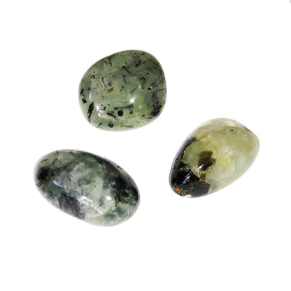 Pietra burattata di prehnite