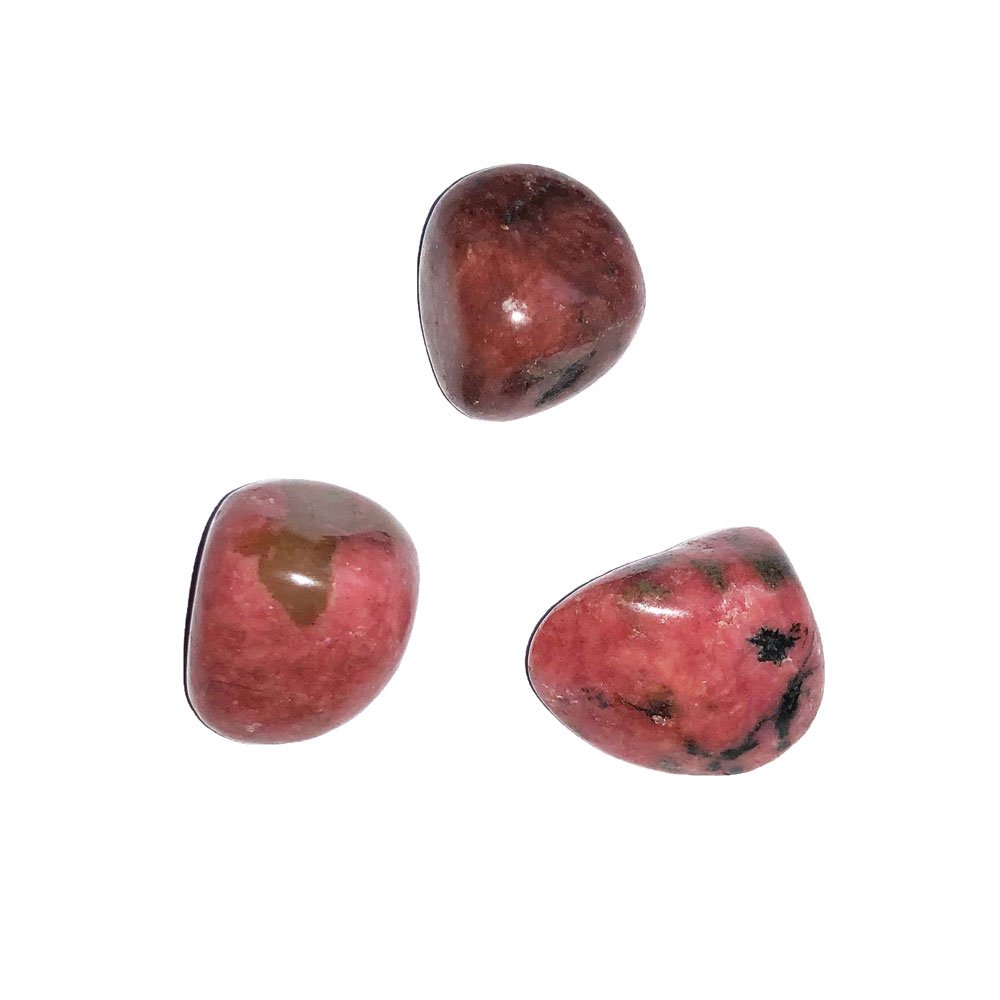 Pietra burattata di rodonite