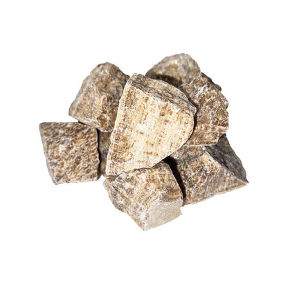 Pietra grezza di Aragonite marrone