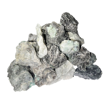 Pietra grezza smeraldo