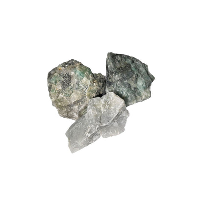 Pietra grezza smeraldo