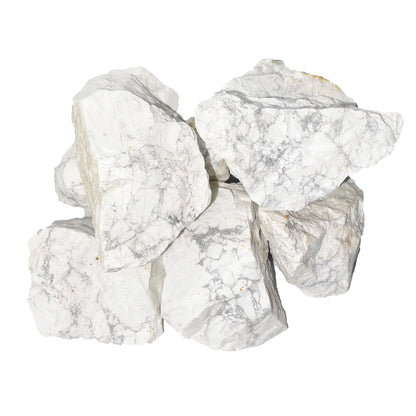 Pietra grezza di Howlite
