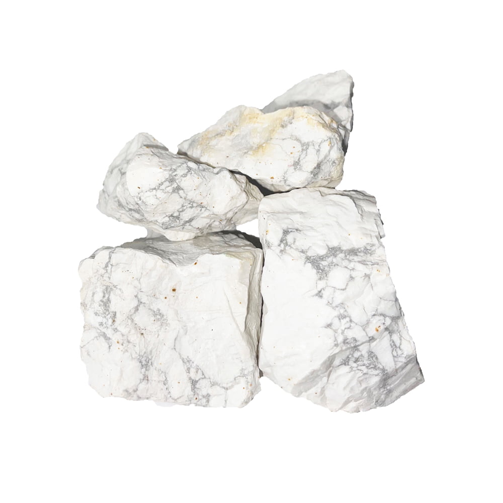 Pietra grezza di Howlite