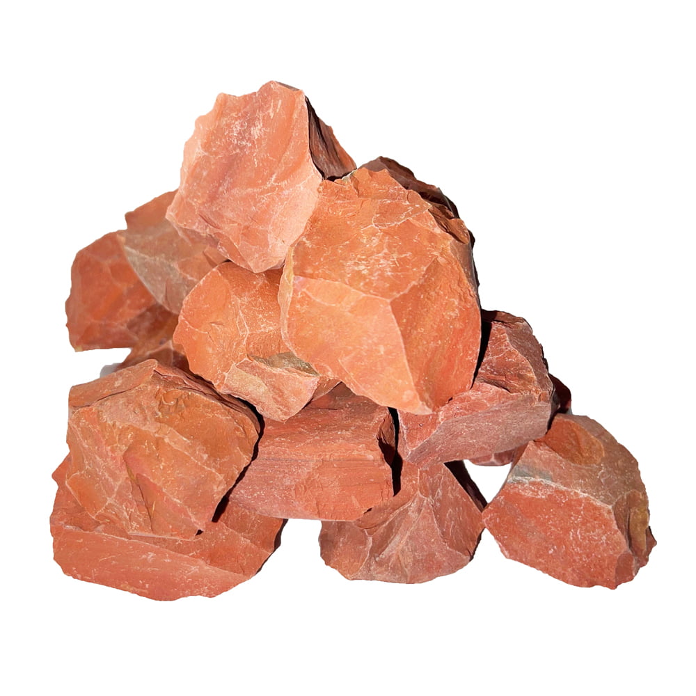 Pietra grezza Diaspro rosso