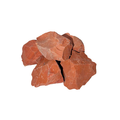 Pietra grezza Diaspro rosso
