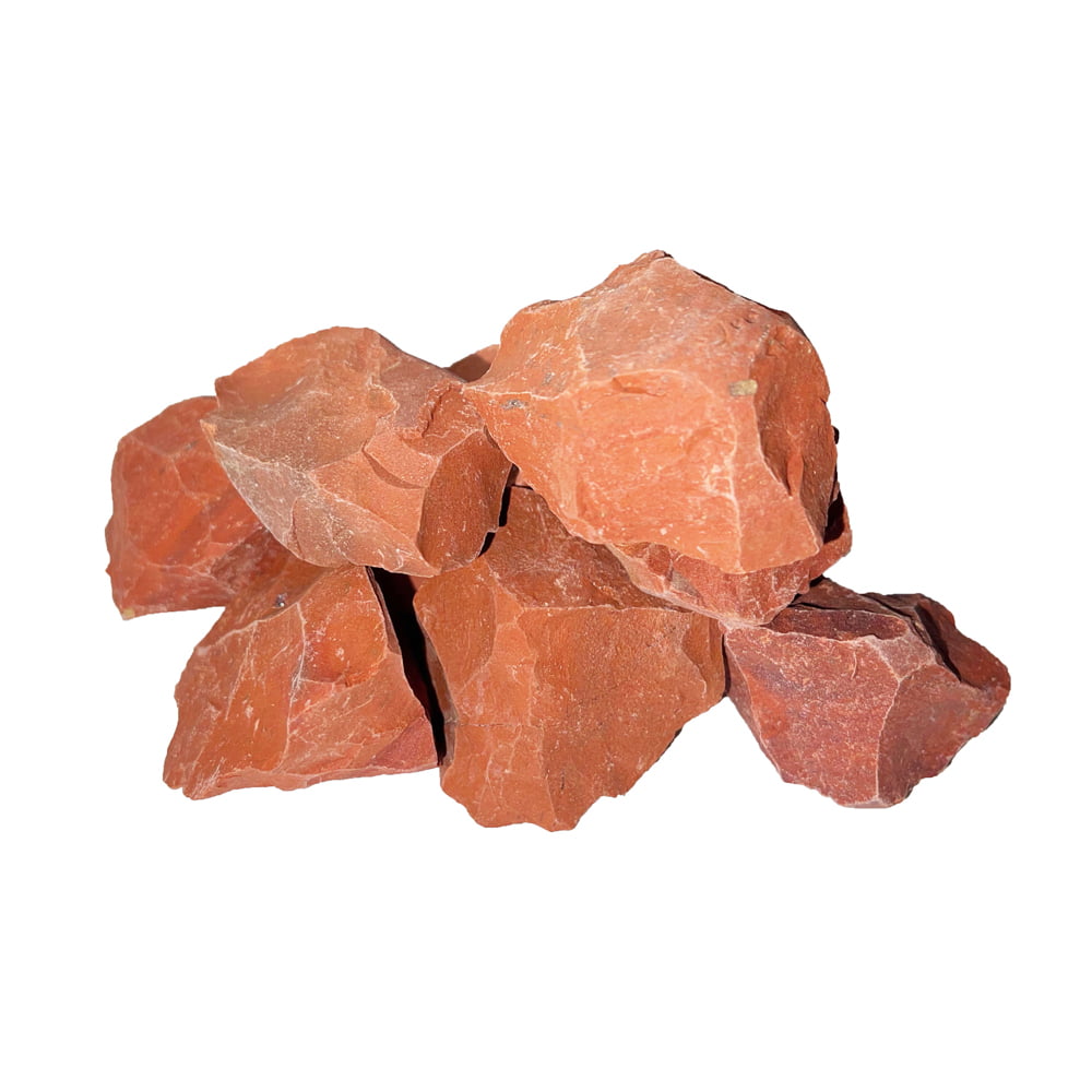 Pietra grezza Diaspro rosso