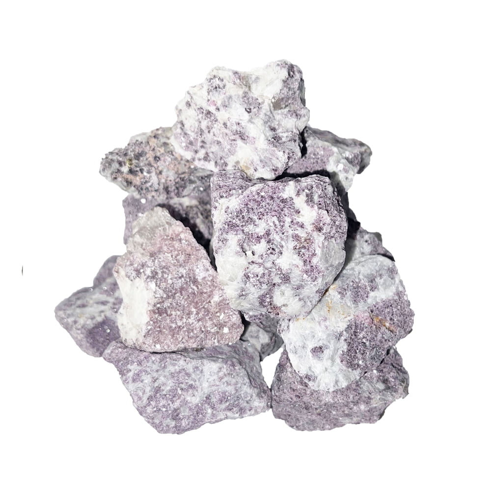 Pietra grezza di lepidolite