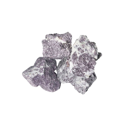 Pietra grezza di lepidolite
