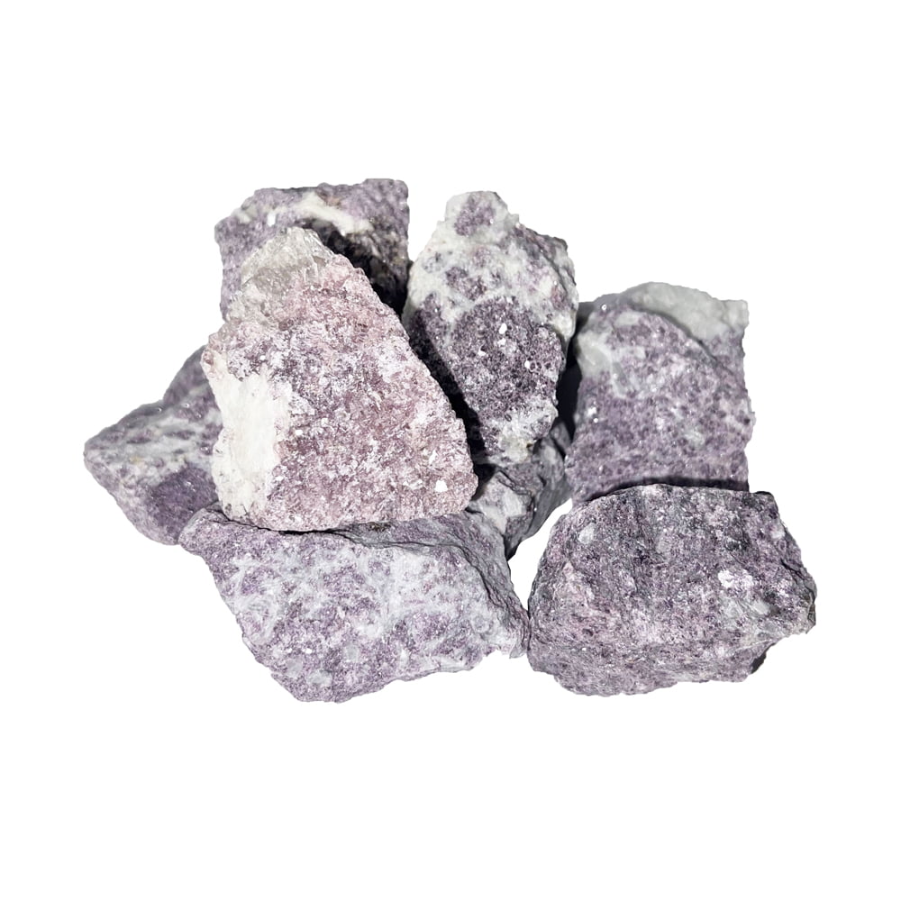 Pietra grezza di lepidolite