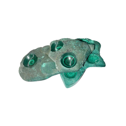 Pietra grezza di malachite