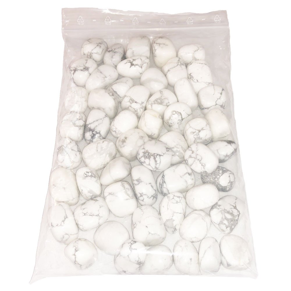 Pietra burattata di howlite