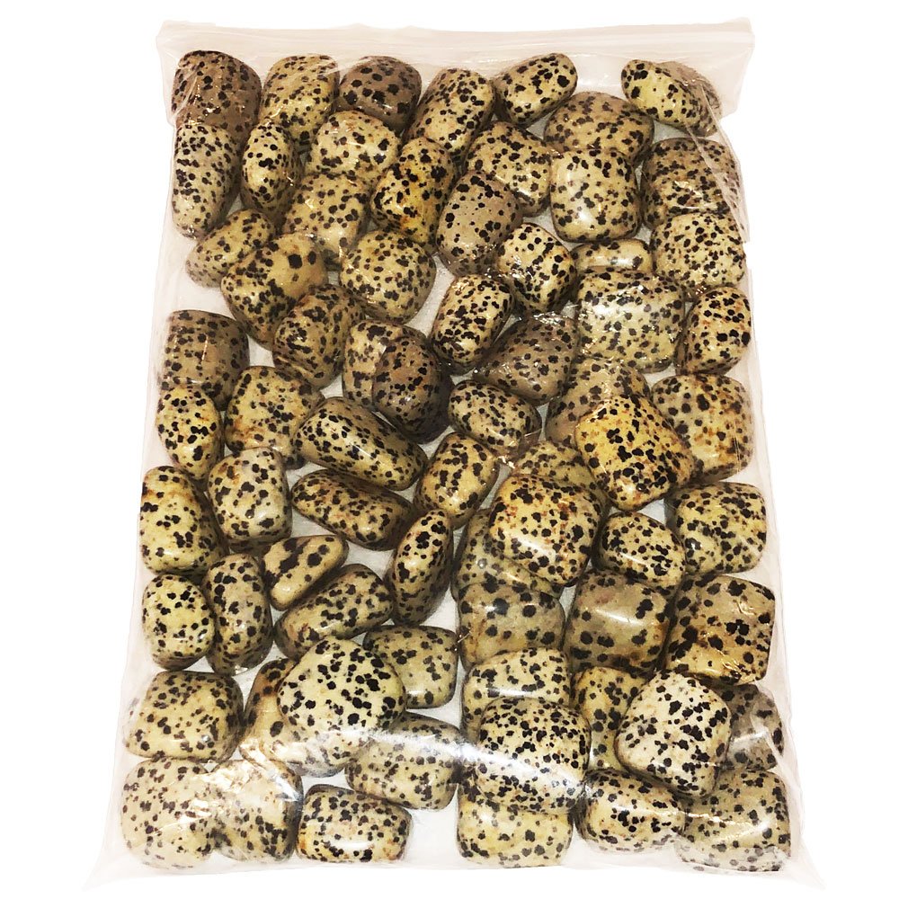 Diaspro dalmata burattato