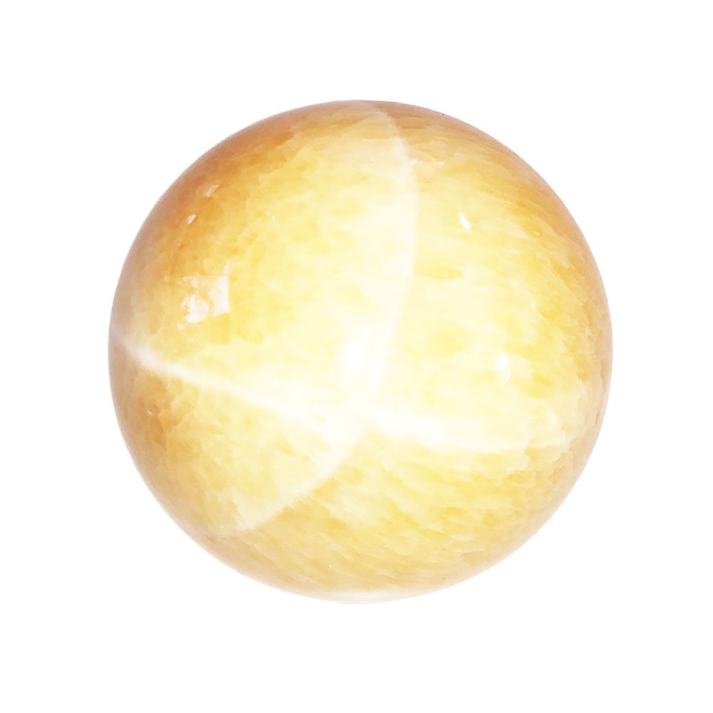 Sfera di Fluorite Gialla – Tra 50 e 55 mm