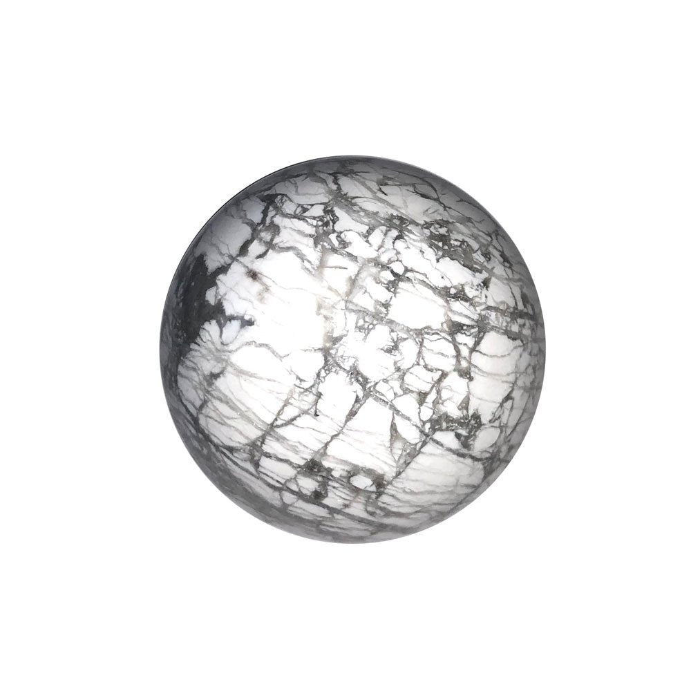 Sfera di Howlite – 40 mm