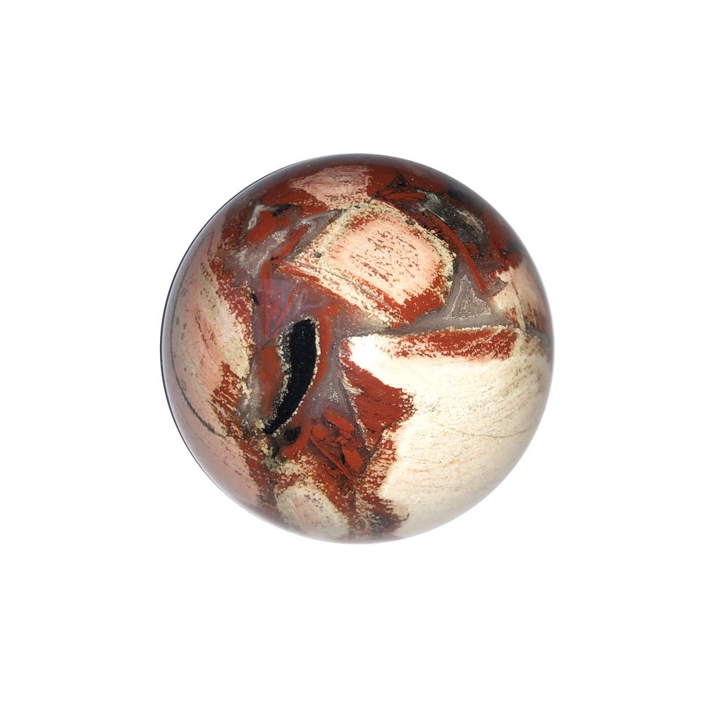 Sfera di Diaspro Brecciato – 40 mm