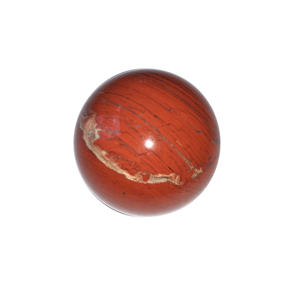Sfera di Diaspro Rosso – 40 mm